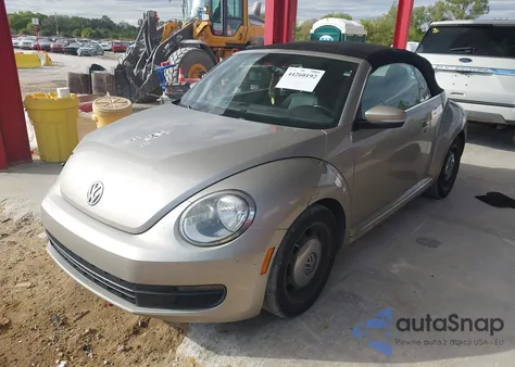 2013 Volkswagen Beetle 2.5L из США, поврежденный, VIN 3VW5P7ATXDM812604